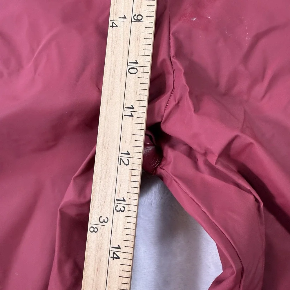 Vintage 90's LL Bean PVC Suit Red Rain Boat Jacket Hooded Coat Pant Mens Medium‎
